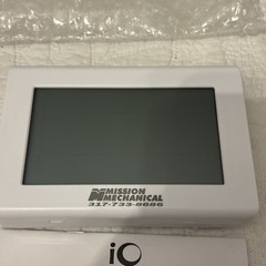 iO HVAC Controls UT32 Thermostat “Mission Mechanical” NWOB