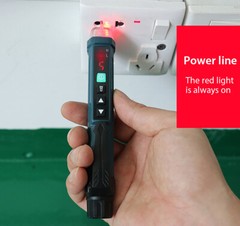 LED 12~1000V Electrical Non-Contact AC Voltage Power Detector Pen Tester Meters