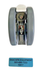 Colson Threaded Light Duty Caster Wheels 4″ D x 2″ W Lot of 4 NEW (10417)