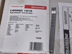 Honeywell/Resideo L6006C1018 Aquastat Hi/Lo Boiler Limit Controller Nos