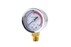 Low and High Pressure Gauges for Acetylene Regulator – 2 inches 1/4″NPT (PAIR)