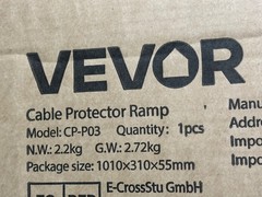 VEVOR Drop Over Cable Cover Heavy Duty Protector Ramp Floor Cord Cover 17500 lbs