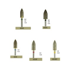 Bomaoer Dental Lab HP Burs Fully-Sintered diamond KITs 10pcs/kit different coars