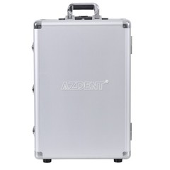 Dental Portable Mobile Delivery Unit Cart+Air Compressor+Scaler+Curing Light USA