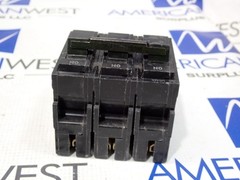 GE General Electric THQL32015 15 amp 3 pole plug in breaker 240 volt THQL chip