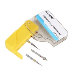AZDENT 20packs Dental Interproximal Enamel Orthodontic High Speed Diamond Burs
