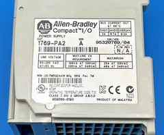 Allen Bradley 1769-PA2 Compact I/O Power Supply Module Ser A 1769 (TBI)