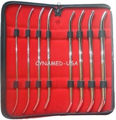 NEW PREMIUM GRADE 8 EA PRATT DILATOR SOUNDS SET SURGICAL MEDICAL INSTRUMENTS