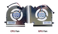 New For MSI GE66 GL66 GP66 Series Raider / Leopard Laptops CPU GPU Cooling Fan *