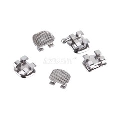 AZDENT Brackets de Ortodoncia Dental Standard Roth MBT 022/018 Ganchos 3/345