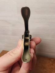 Roovers Monogram Embosser Notary Tool Letter M Or W Vintage