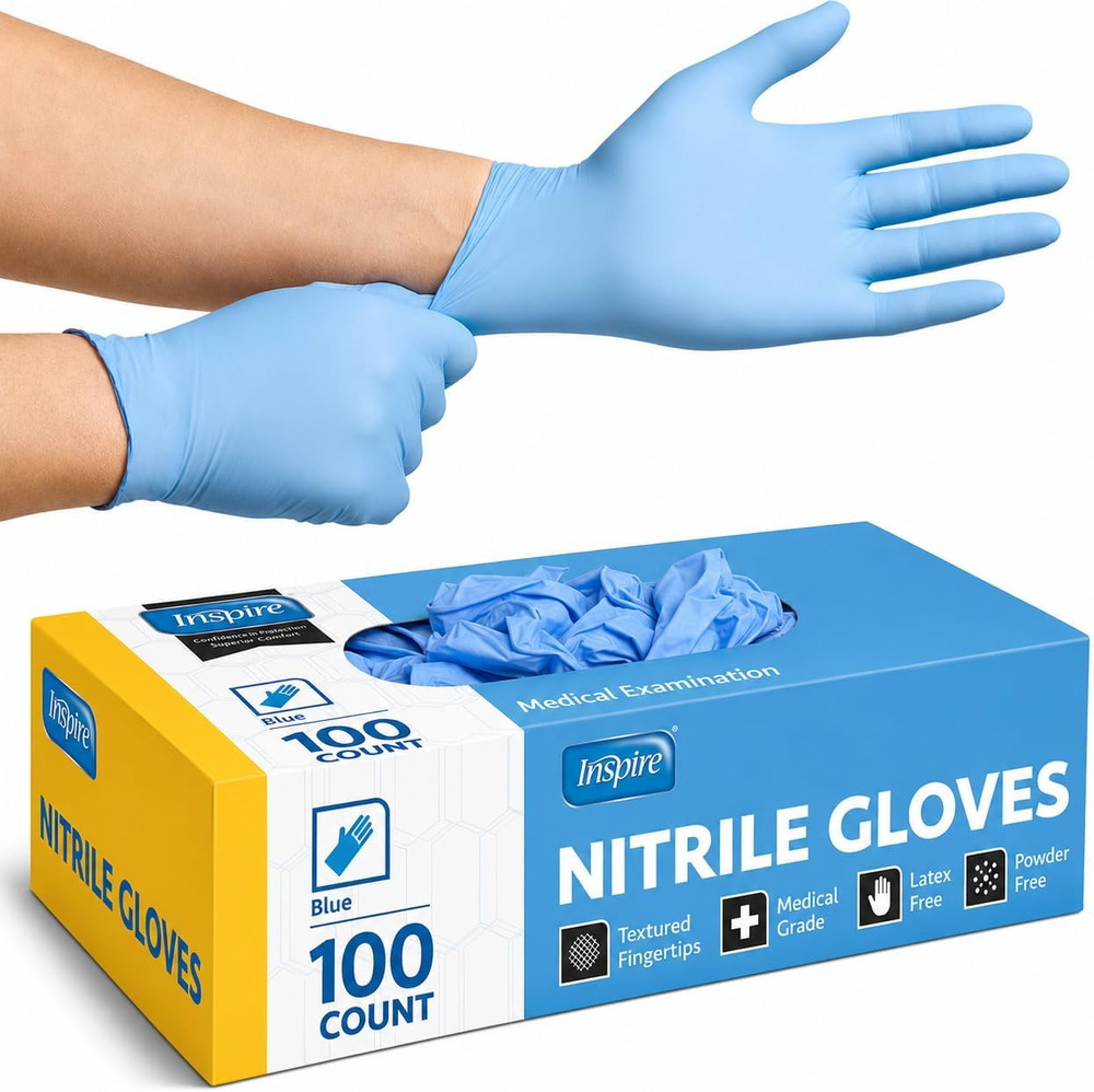 Black Nitrile Disposable Gloves | 4.5 Nitrile Disposable Safety Medical Cooking