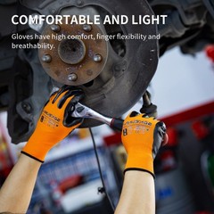 Safety Work Gloves – Protective Glove for Men & Women – Ultrathin Hand Protec…