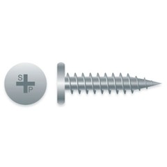 #10 x 1″ PHILLIPS PANCAKE HEAD STRONG SHIELD COATED SCREWS 5,000ct | 108PCC