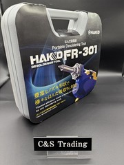HAKKO FR301-81 Desoldering tool rubber flat plug type with case AC100V