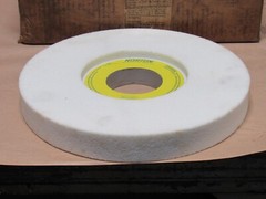 (4) NORTON GRINDING WHEEL 38A46-H8VBE C347916 REC 5-1/2X1/2 12X1-1/2X3 2070RPM