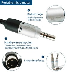 Dental Micromotor Handpiece 350000 RPM Standard E Type Brush Motor SDE-M33Es