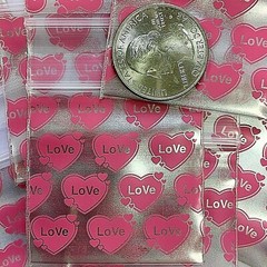 BaggiesSince1987 – 175175 ZipSeal DESIGN BAGS 100PCS METALLIC PRINT, 👀Details🔽