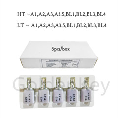 Low Transparency Dental Glass Ceramic Liithium Disslicate Blocks C14 CAD CAM