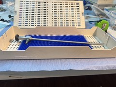 ASP Small Plastic Medical Instrument Sterilization Case 18”x2.5” X 8” Scope Not