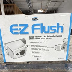Zurn ZERK-CPM EZ Flush Sensor Retrofit Kit Automatic Flushing Valve Chrome Cover
