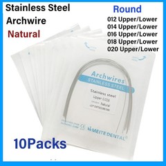 Dental Ortho Stainless Steel Archwire Natural Form Arch Wires Brackets Arch Wire