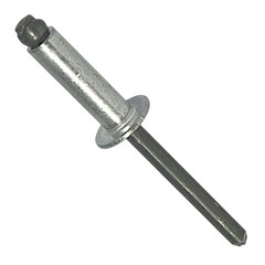 Aluminum Body Steel Mandrel Pop Rivets Blind Dome Head All Sizes Available