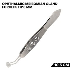 6 Pcs Meibomian Gland Expressor Forceps Kit Ophthalmic Instruments German Grade