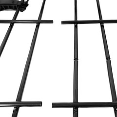 Universal 64 Extendable Roof Rack Cargo Basket Black Steel for SUV Truck Car Van