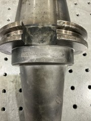 PARLEC C50-50EM8 CAT50 1/2” Solid Tool Holder Extended 8” Projection CAT50