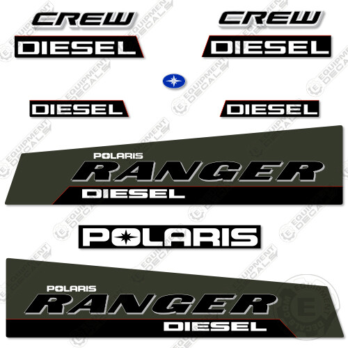 Fits Polaris Ranger Decal Kit Utility Vehicle – Crew Cab 2015