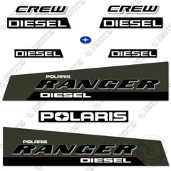 Fits Polaris Ranger Decal Kit Utility Vehicle – Crew Cab 2015