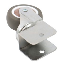 4PCS Heavy Duty U Bracket Shaped 2″ Caster Wheels (2 with brake & 2 without)