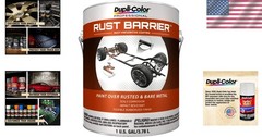 Rust Resistant Coating 1 Gallon Flat Black for Indoor and Exterior Application