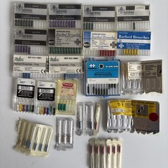 LOT Barbed Broaches Pluggers Dental Endo Asstd Sizes 115 Pcs