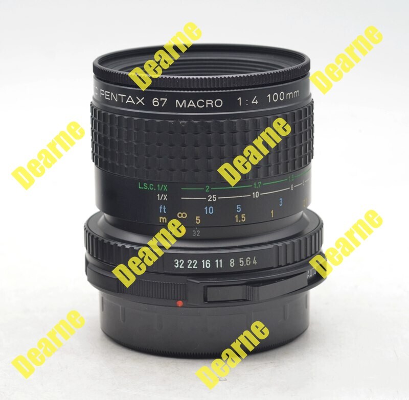 1PC USED SMC PENTAX 67 MACRO 100mm f;1:4 (DHL or Fedex ) #H491Y DX