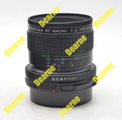 1PC USED SMC PENTAX 67 MACRO 100mm f;1:4 (DHL or Fedex ) #H491Y DX