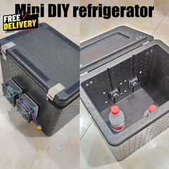 Mini Air Conditioner DC 12V DIY Thermoelectric Peltier Refrigeration Cooling….