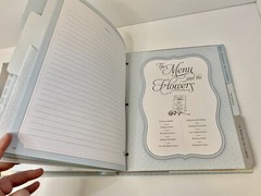 Wedding Planner & Organizer Hardcover Mindy Weiss Ring Binder Illustrated Book