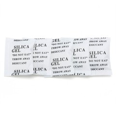 100 Pack 3 Grams Silica Gel Desiccant Pack Moisture Absorber Reusable Food Safe