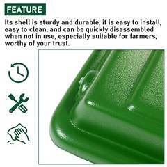 Green Top Tractor Canopy For 1 1/2″ x 3″, 2″ x 2″ or 2″ x 3″ ROPS