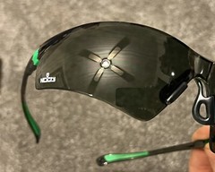 NoCry Work & Sports Safety Sunglasses Green Tinted Scratch Resistant Lenses UV