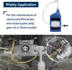 Fluid Pump for Gallon Bottles Hand Transfer Pump Gear Oil Fluid Transmission