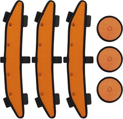 Safety Helmet Sweatband Replacement 6 Pcs Hard Hat Cooling Liner Orange