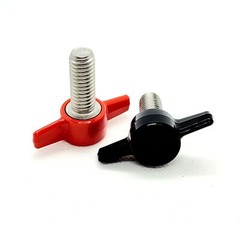 3/8″ x 1″ Thumb Screw T Bolts Butterfly Clamping Knob Tee Wing Stainless