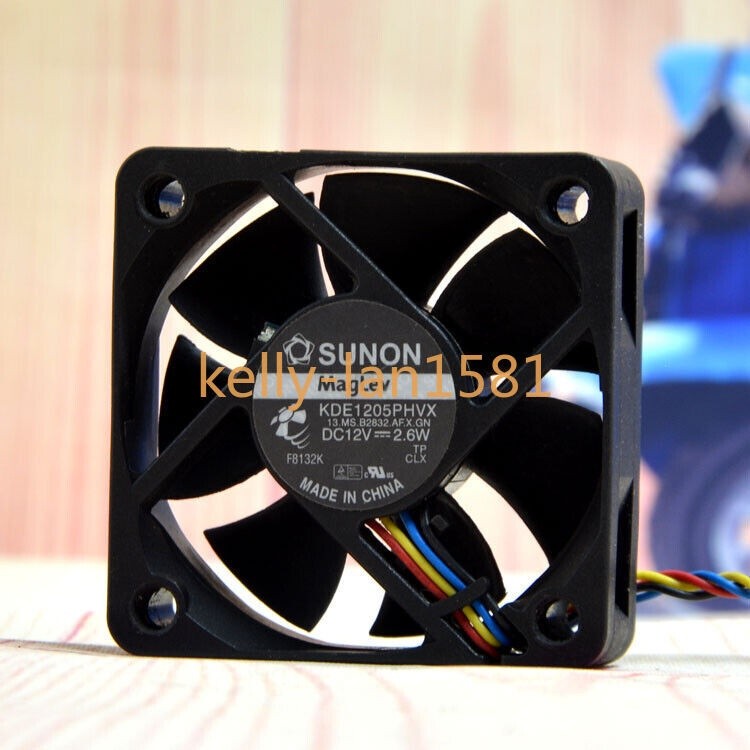 100% Test 1pc KDE1205PHVX 5cm 5015 12V 2.6W Cooling Fan *hh