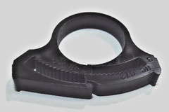 x4 Heyco HC 672 2326 Plastic Nylon 6/6 Black Wire Cable Tube Hose Reusable Clamp