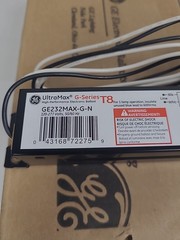 ⚡️Box Of 10⚡️GE Electric Ballast GE-232-MV-N, Multi-Volt, 120-227V, 2N, 72275