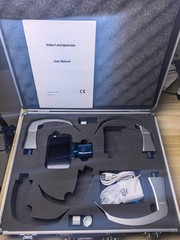 US Warehouse 3.5″ Touch screen Digital Video Laryngoscope with 3 Reusable Blade
