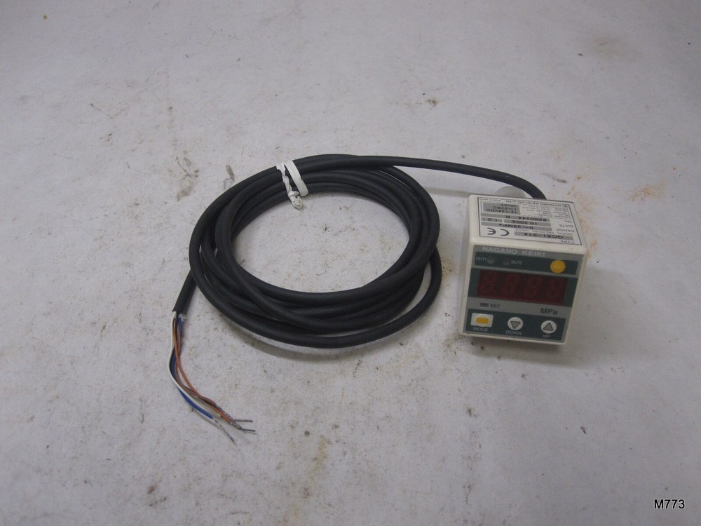 Single | NAGANO KEIKI | GC61-374 | Digital Pressure Gauge | 0~35 MPa |